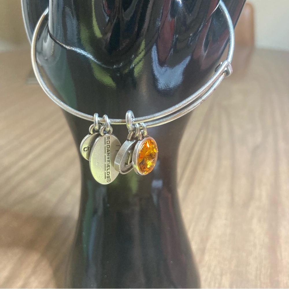 ALEX AND ANI RODEN & FIELDS SILVER TONE BRACELET